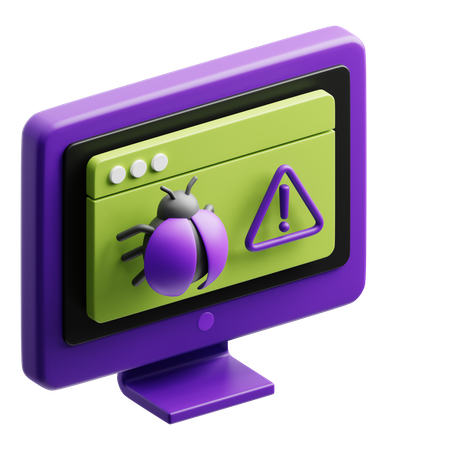 Malware  3D Icon