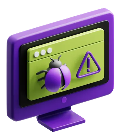 Malware  3D Icon