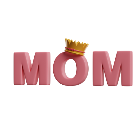 Mamá reina  3D Icon