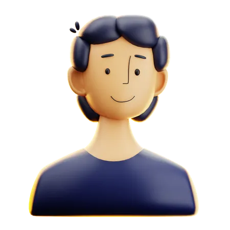 Man  3D Icon