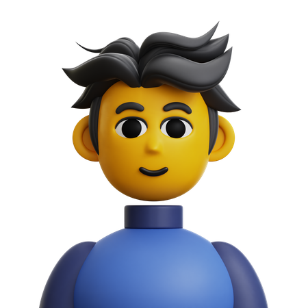 Man  3D Icon