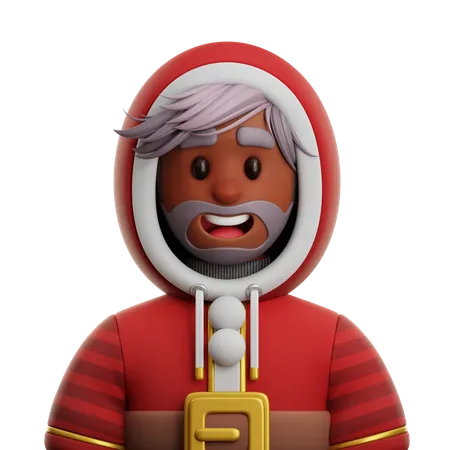 MAN WITH HOODIE  3D Icon