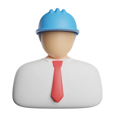 Manager  3D Icon