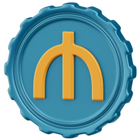 Manat  3D Icon