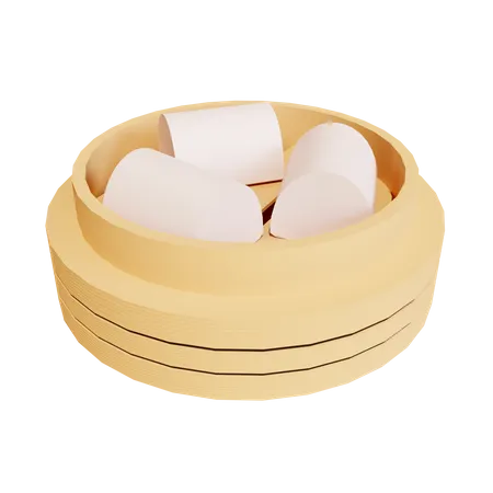 Mantou  3D Icon