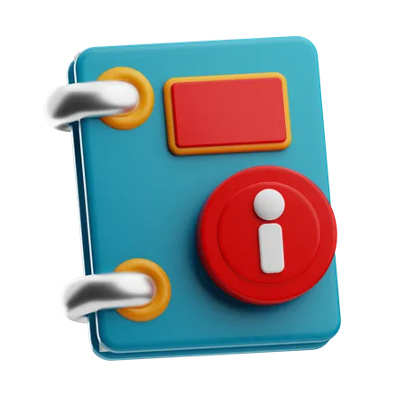 Manual  3D Icon