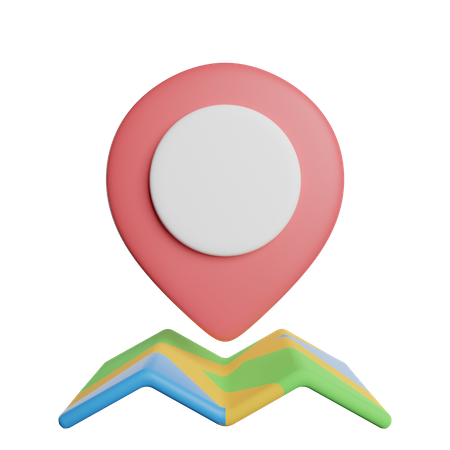 Map  3D Icon