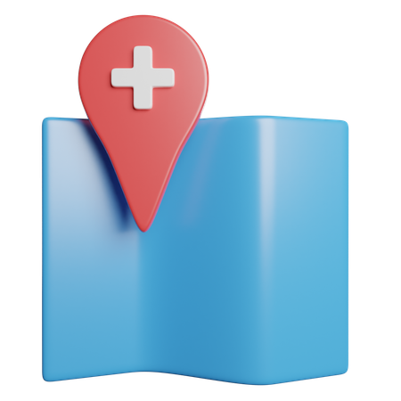 Mapa  3D Icon