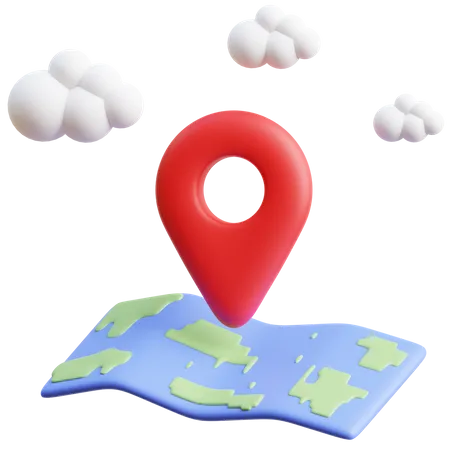 Mapa  3D Icon