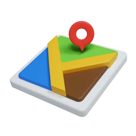 Alfinete do mapa  3D Icon