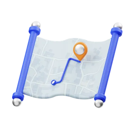 Maps  3D Icon