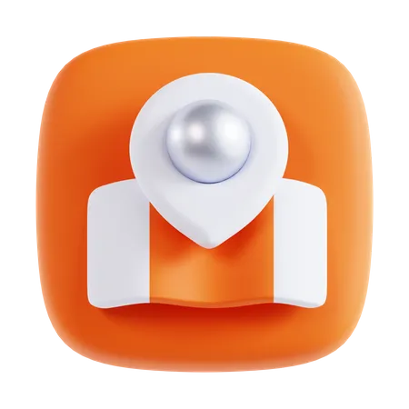 Maps  3D Icon