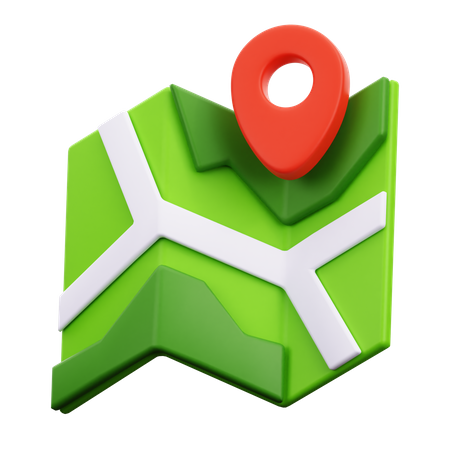 Maps  3D Icon