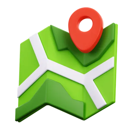 Maps  3D Icon