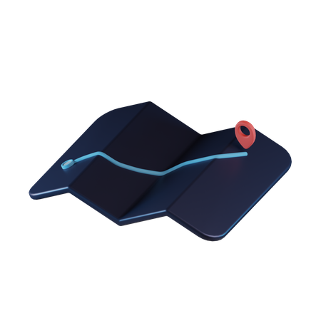 Maps  3D Icon