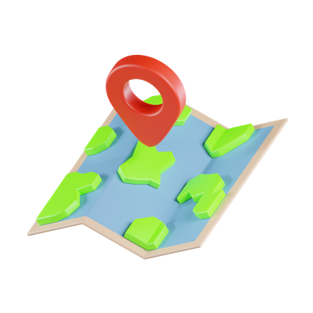 Maps  3D Icon