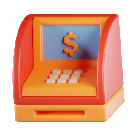 Máquina ATM  3D Icon