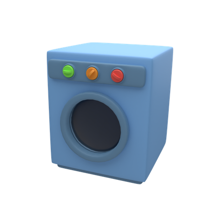 Máquina de lavar  3D Icon