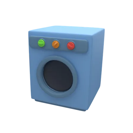 Máquina de lavar  3D Icon