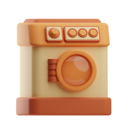 Máquina de lavar  3D Icon