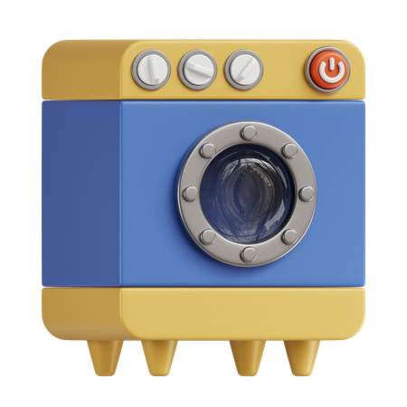 Máquina de lavar  3D Icon