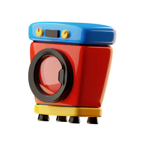 Máquina de lavar  3D Icon