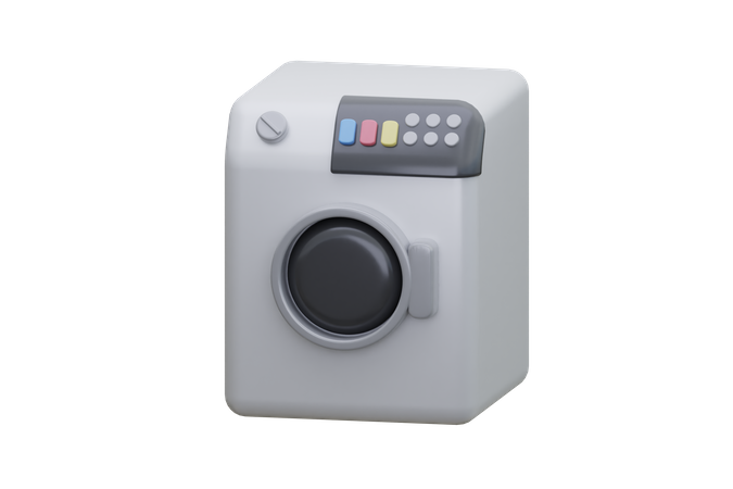 Máquina de lavar  3D Icon