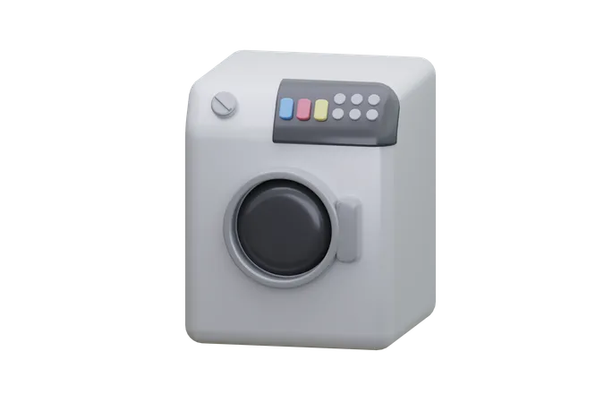 Máquina de lavar  3D Icon