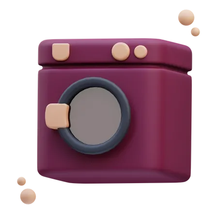 Máquina de lavar  3D Icon