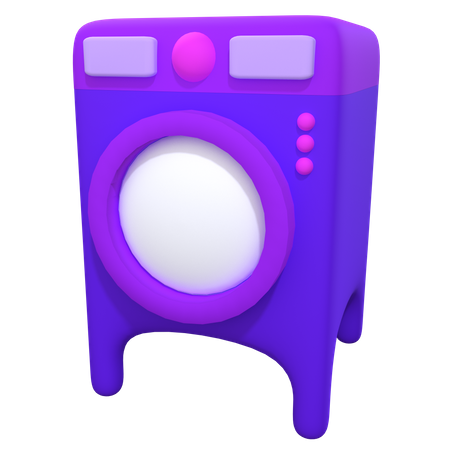 Máquina de lavar  3D Icon