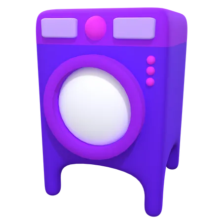 Máquina de lavar  3D Icon