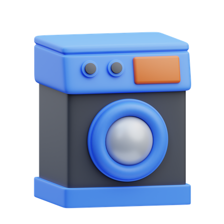 Máquina de lavar  3D Icon