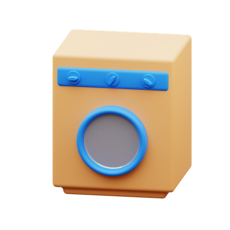 Máquina de lavar  3D Icon