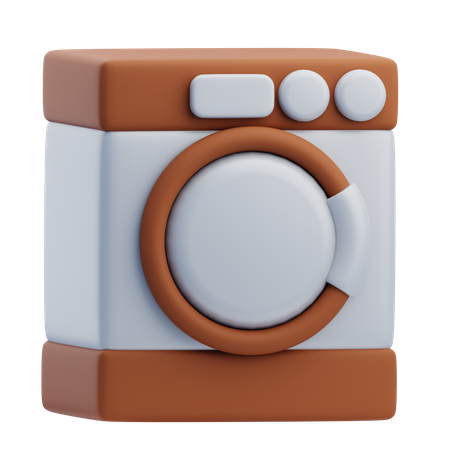 Máquina de lavar  3D Icon