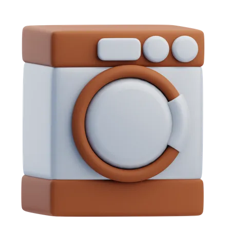 Máquina de lavar  3D Icon