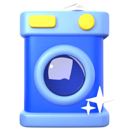 Máquina de lavar  3D Icon