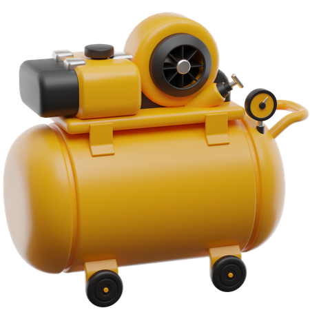 Maquina diesel  3D Icon