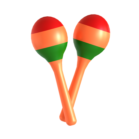 Maracas  3D Icon