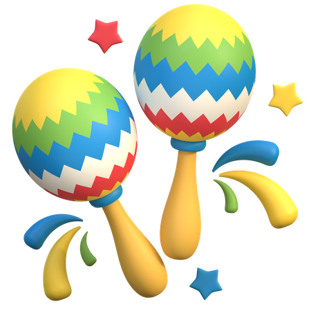 Maracas  3D Icon