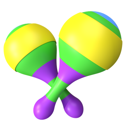 Maracas  3D Icon