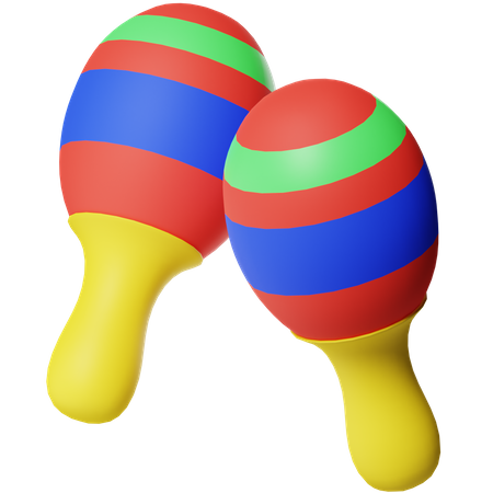 Maracas  3D Icon