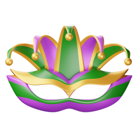 Mardi Gras  3D Icon