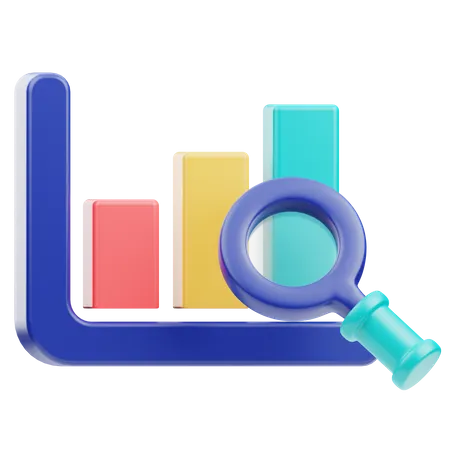 Market Research  3D Icon