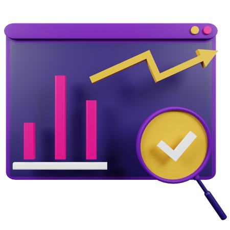 Marketinganalyse  3D Icon