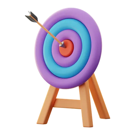 Marketing Target  3D Icon