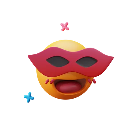 Mascarilla  3D Icon