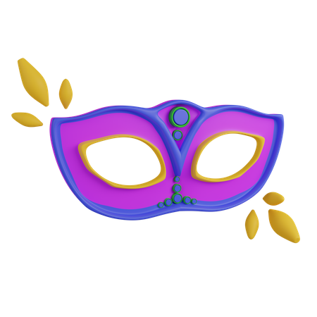 Mascarada de carnaval  3D Icon