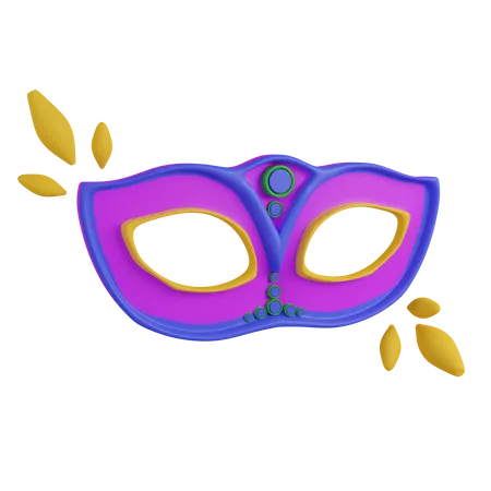 Mascarada de carnaval  3D Icon