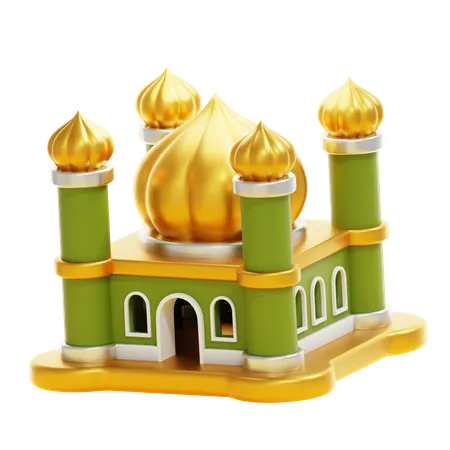 MASJID  3D Icon