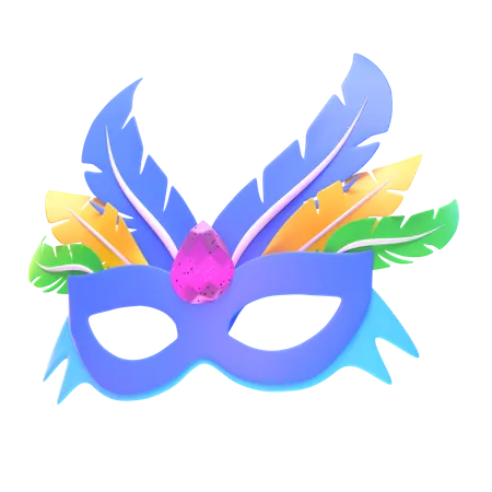 Maskerade maske  3D Icon